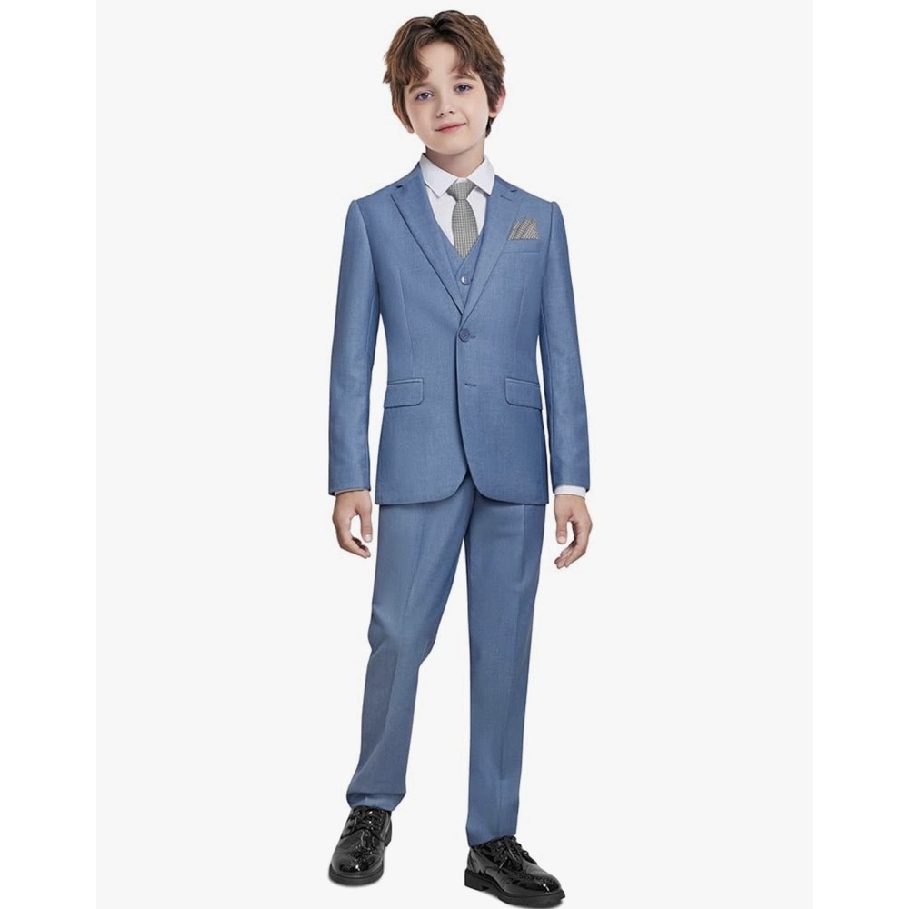 Boys Slim Fit Suits for Boys Suit Set Boy Dresswear Size 8 - Ring Bearer